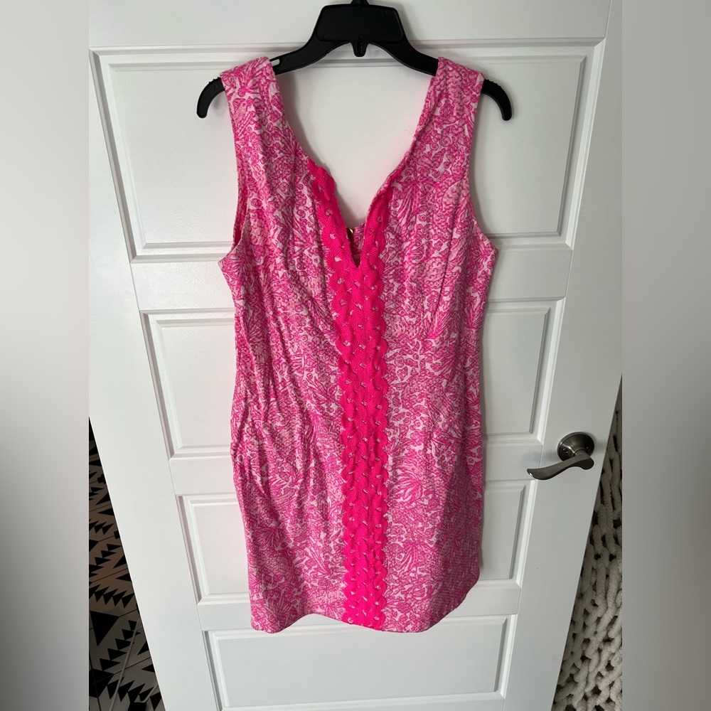 Lilly Pulitzer hot pink target dress